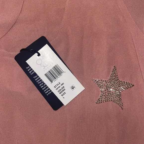 NWT Chaser Beaded Star Mini Dress - Picture 5 of 9